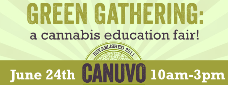 Green Gathering Banner